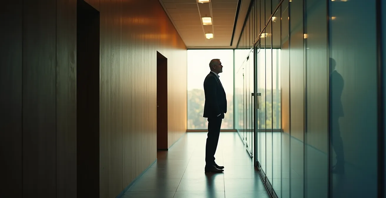 Darstellung einer beidhändigen Organisation mit Balance zwischen Tradition und Innovation