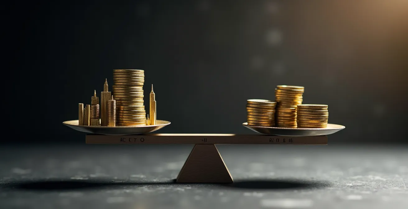 Visualisierung der 10-Prozent Portfolio-Allokation für Schwellenländer-ETFs