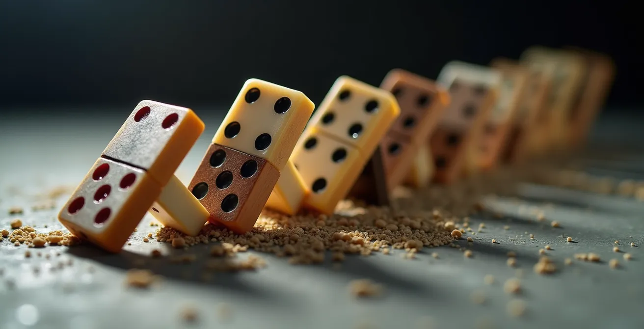 Visualisierung der Mathematik von Verlusten und der benötigten prozentualen Erholung